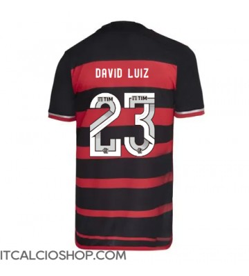 Flamengo David Luiz #23 Prima Maglia 2024-25 Manica Corta